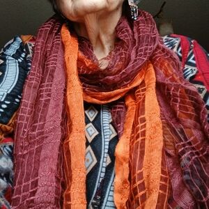 Open Weave Decorative Scarf